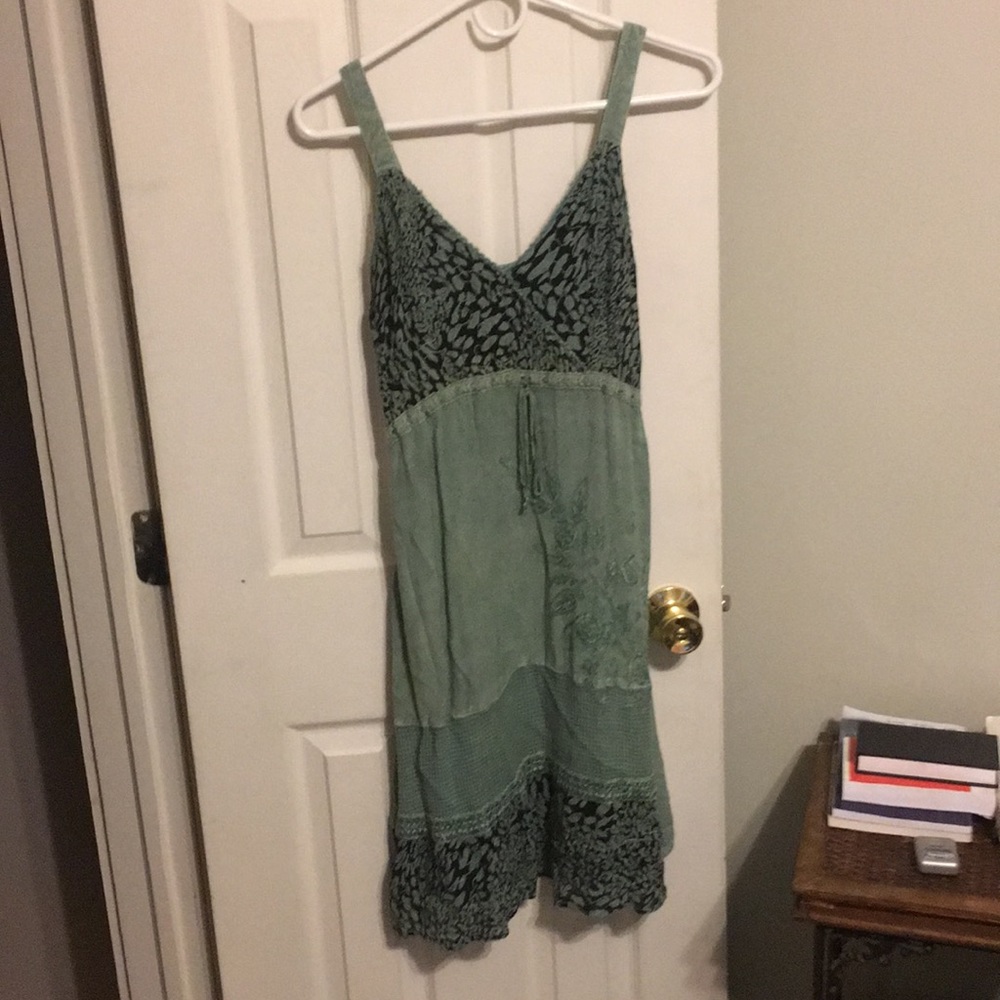Rays sun Olive green dress